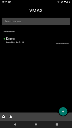 Android application VMAX screenshort