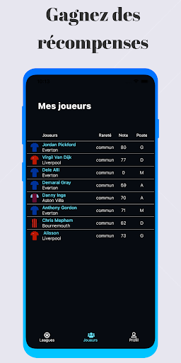 SporTheos Fantasy Football Screen 3
