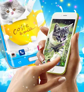 Cute kitty live wallpaper - Apps on Google Play