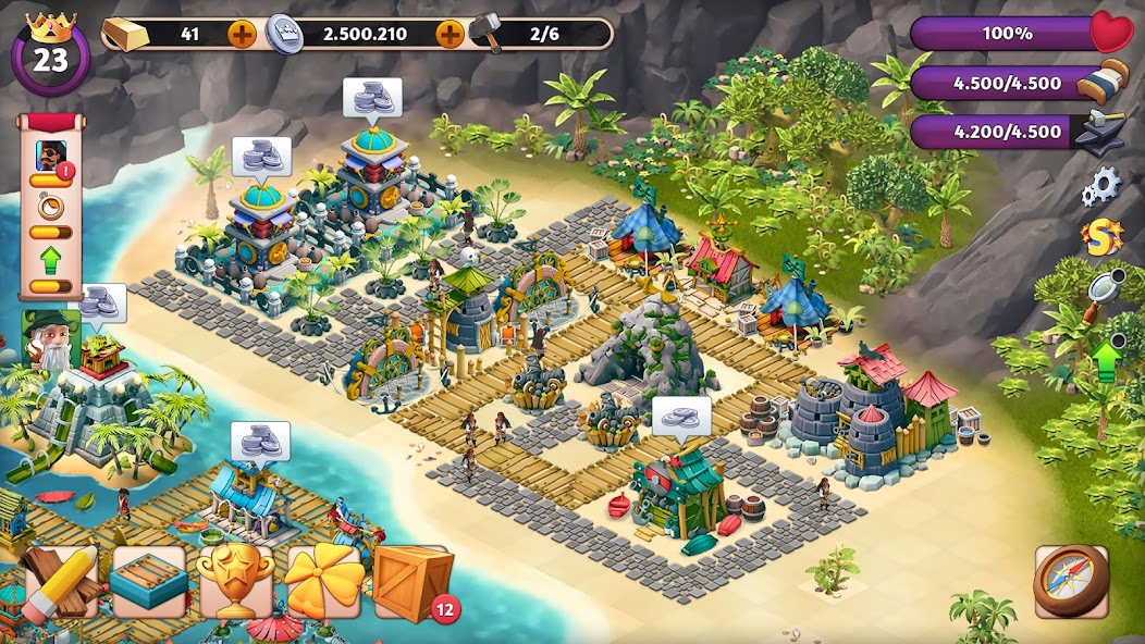 Fantasy Island Sim: Fun Forest Adventure 2.16.2 APK + Мод (Unlimited money) за Android