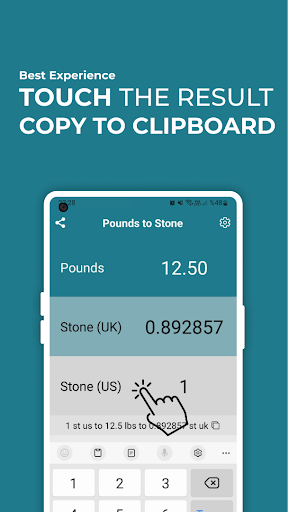 Pounds to Stone Converter lbs Screen 3
