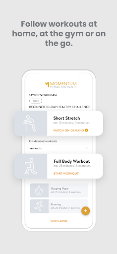 Momentum Fitness and Health Screen 3
