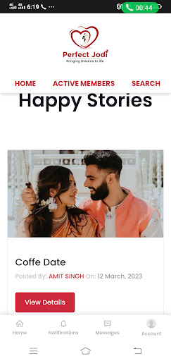 Perfect Jodi - Matrimony App Screen 2