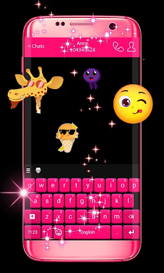 Pink Keyboard For WhatsAppのおすすめ画像4