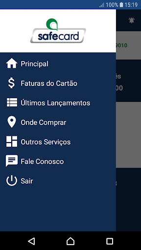 Cartão Safecard Screen 3
