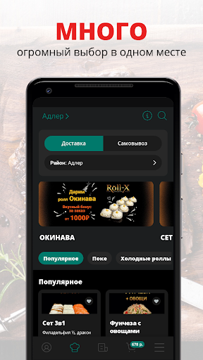 Android application Roll-X | Адлер screenshort