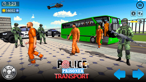 US Police Prisoner Truck Transport -Jail Transport