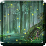 Fireflies Droplets LWP PRO HD icon