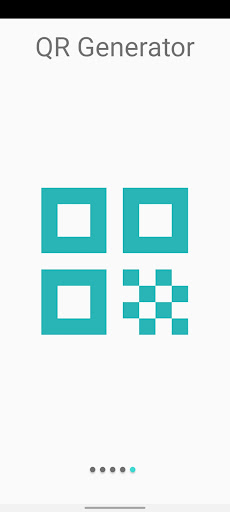 Android application Qr Generator screenshort