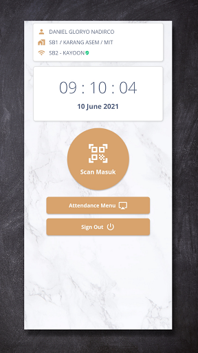 Attendance Screen 2