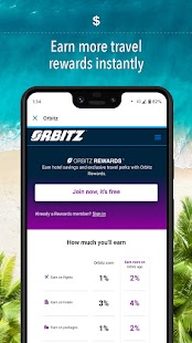 Orbitz Hotels & Flights Screenshot