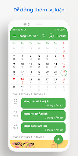 Âm lịch Screen 3