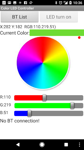 Color LED Controller Screen 3
