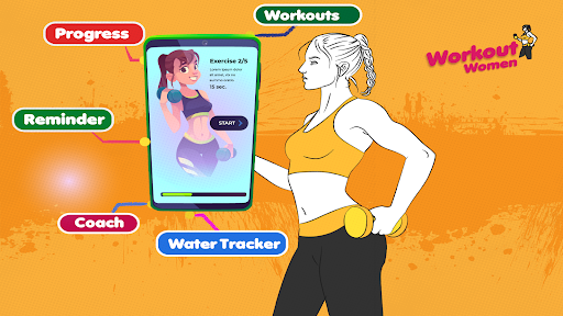 Android application Women Workout - Female Fitness screenshort