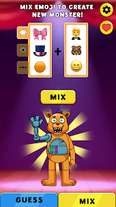Monster Emoji: Guess & Mix