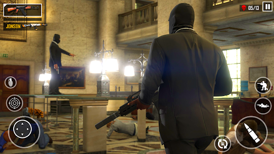 تحميل لعبة Real Gangster Bank Robbery مهكرة اخر اصدار 2