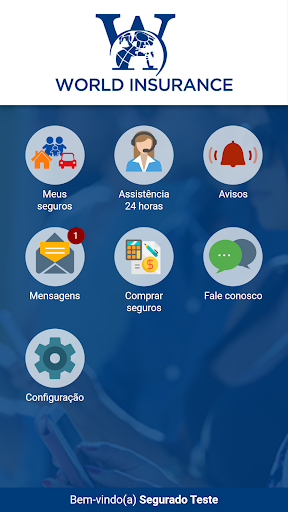 Android application World Insurance screenshort