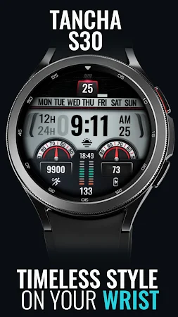 Game screenshot Tancha S30 Digital Watch Face mod apk