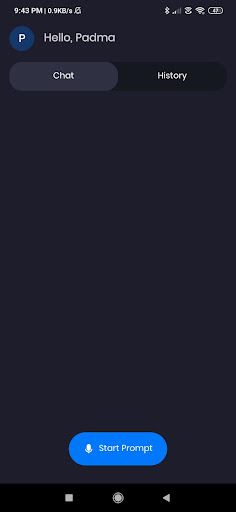 Android application Unison AI: Speech to Text screenshort