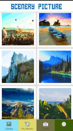 Scenery Picture Coloring Book - Screenshot 4
