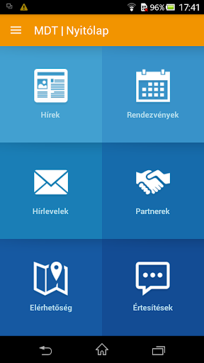 Android application Diabetológus screenshort