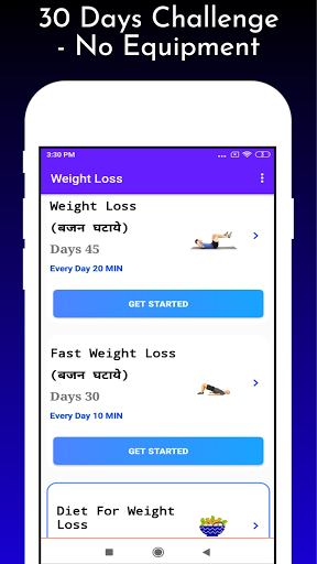 Lose Weight Workout Screen 3