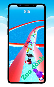 Water Park Slide Bump Race 3D  screenshots 12