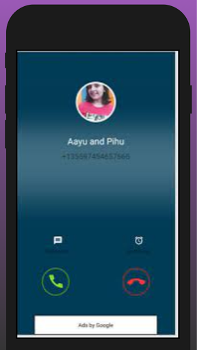 aayu pihu fake call  new fake chat and call