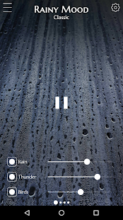 Rainy Mood • Rain Sounds Captura de pantalla