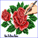 How to Draw a Rose icon