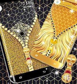 Gold lock screen - Apps on Google Play