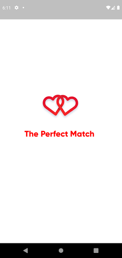 Android application The Perfect Match screenshort