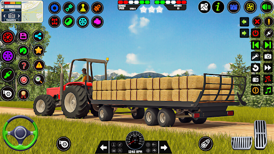 농업 계략 3D 트랙터 게임