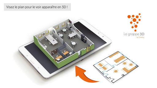 Android application La Grappe 3D screenshort