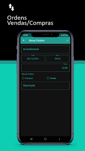 Gestor de Investimentos Screen 2