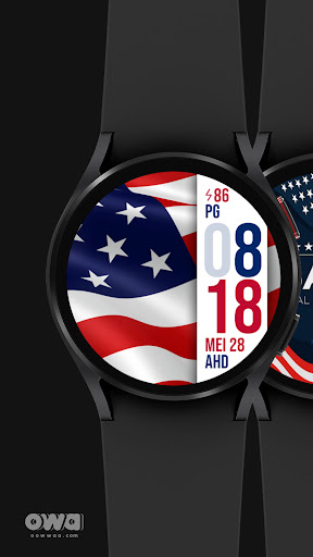 Android application Memorial Day Animated Face 046 screenshort