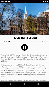 Historic Boston — Audio Tour of the Freedom Trail