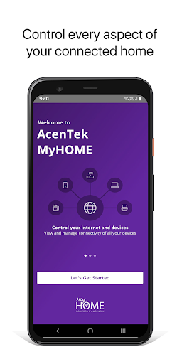 Android application AcenTekMyHOME screenshort