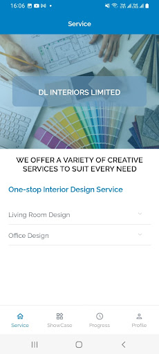DL Interiors Project Progress Screen 2