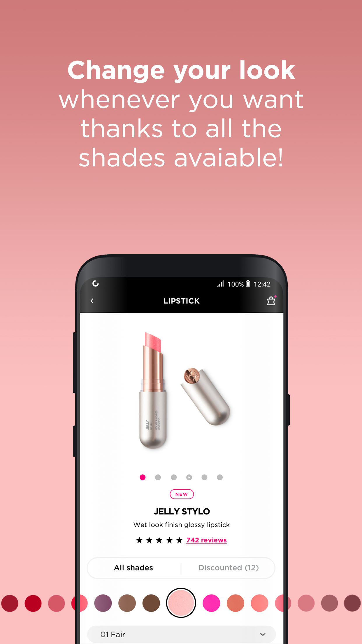 Android application KIKO MILANO - Beauty products screenshort