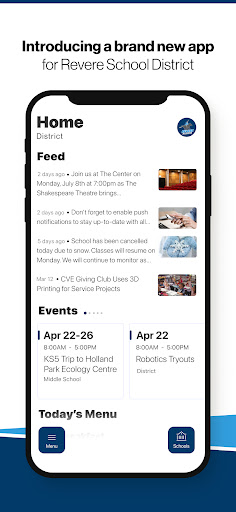 Android application Revere School District screenshort