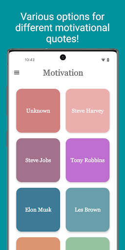 Android application Motivation screenshort