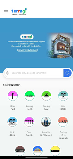 Android application Terragi : Inventory For Broker screenshort