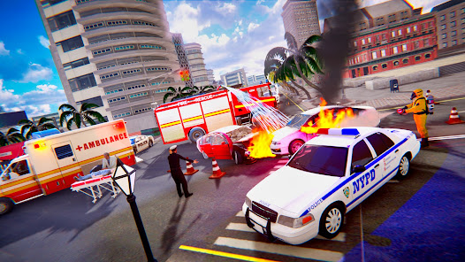 Emergency Rescue Service- Police, Firefighter, Ems  screenshots 2