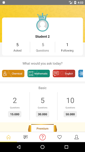 AskNow Screen 2