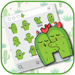 Cover Image of Download Funny Cactus Emoji Stickers 1.0 APK