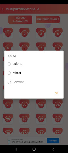 Mathetabellen und Quiz