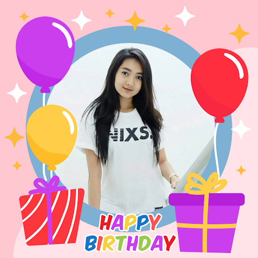 Happy Birthday Photo Frame