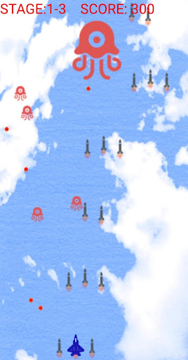 Android application Missile Shooting Game (Barrage screenshort