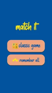 Match It - Memory Game
